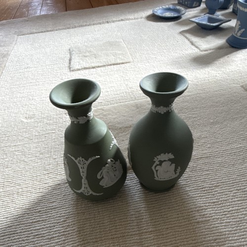 Wedgwood green jasperware - wedgwood,