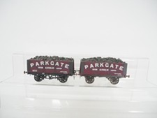 Slaters O Gauge Kit Built Parkgate Iron & Steel Co. Open Coal Wagon x2