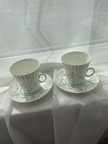 Cups saucers marked - x, &