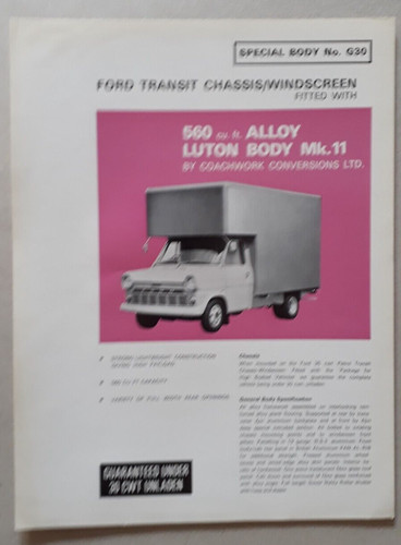 Ford transit luton van - ford,
