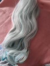 Doll Hair Wig Soft Doll Accessories Curly Replacement Wig Frozen Style Doll Wig