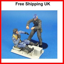 1/24 Resin Figures  Model Kits  1/24 modeling Luftwaffe BF-109 Pilot  Unassem...