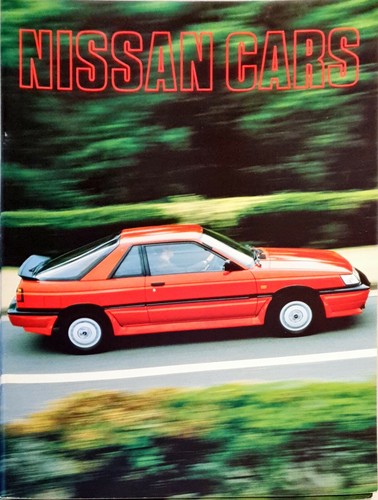 Nissan range brochure 1986 - brochure,