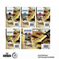 Epson 16XL Original Ink Cartridges for  WF2540, WF2530WF WF2630WF WF-2750DWF Lot