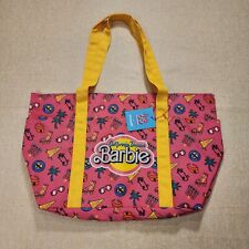 Cakeworthy Barbie California Dream Beach Tote Weekender Bag 65th Ann Pink NEW
