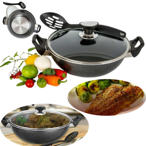 Non stick induction wok pan - stick,