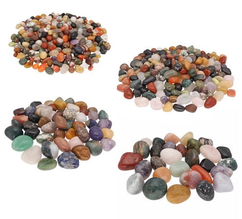 Tumbled stone mix gemstones - tumbled,