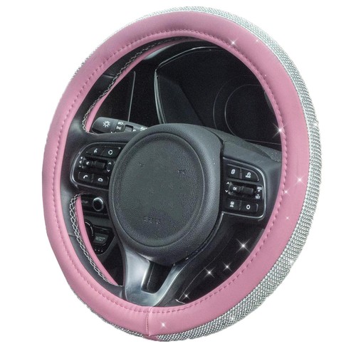 Pink steering wheel - steering, cover