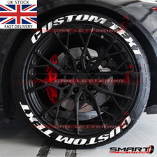 Tire Car Letter Stickers