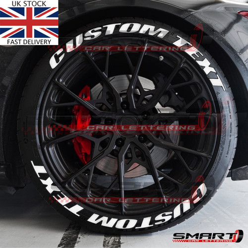 Tire car letter stickers - car,
