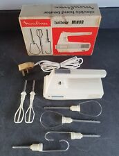 Vintage Moulinex Batteur Minor Electric Mixer 50s/60s Retro Blender Food VGC