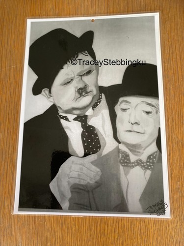 Laurel and hardy print - laurel,