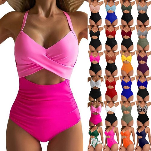 Lady swimwear cut out padded - swimwear,