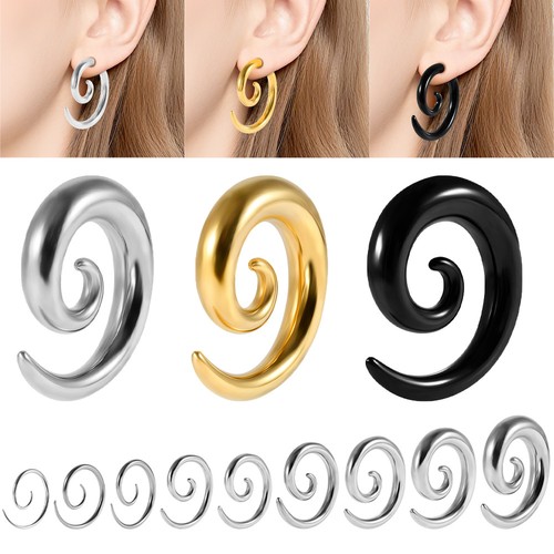 2pcs stainless steel - 2pcs, spiral