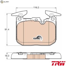 BRAKE PAD SET DISC BRAKE