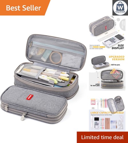 Luxurious gray large - large, capacity