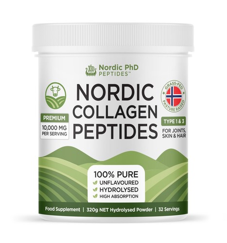 100 pure hydrolysed collagen - 100%,