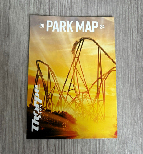 Thorpe park 2024 map - thorpe,