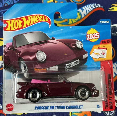 Hot wheels then and - (2025), now