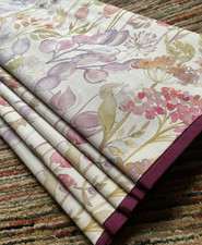 VOYAGE Maison Roman Blind "Hedgerow" Bespoke W101cm x D123cm Handmade Linen MTM