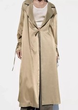 ZARA KHAKI CREASED-EFFECT