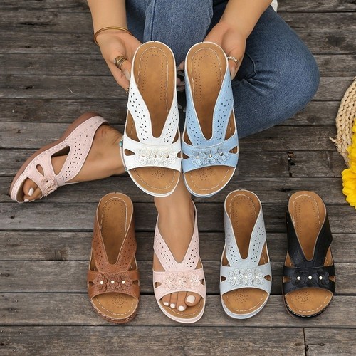 Womens summer wedge heel - womens,