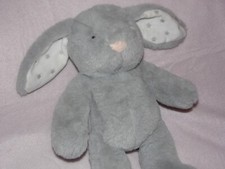 Mothercare bunny soft toy grey