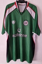 EGYPT NATIONAL FOOTBALL TEAM 2000 GREEN THIRD SHIRT VIO L/XL VODAFONE PHAROAHS
