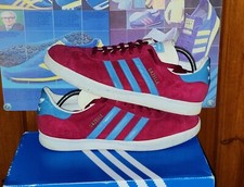 adidas gazelle size 10 claret and blue from 2006 very rare 