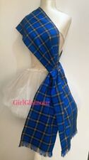 Royal Stewart Tartan Sash Rosette Burns Night Black Watch Fabric Scottish Kilt