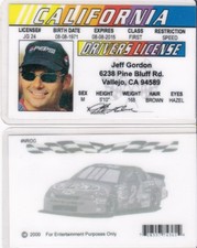 California  Nascar Legend JEFF