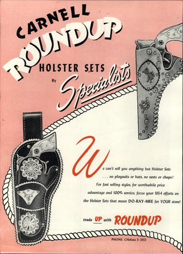 1954 paper carnell toy - 1954,