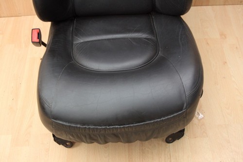Front left seat leather base - left,