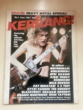KERRANG! MAGAZINE  ISSUE No 1 - JUNE 1981 - RARE