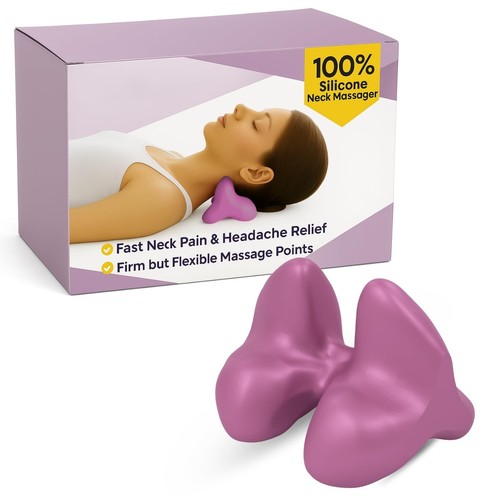 Silicone neck massager trigger - neck,
