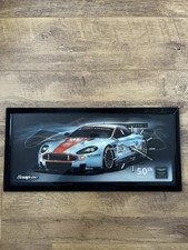 Snap On Tools 50th Anniversary Wall Clock Aston Martin Clock Quartz Limited Rare