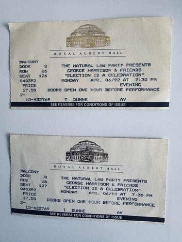 George harrison tickets - harrison,