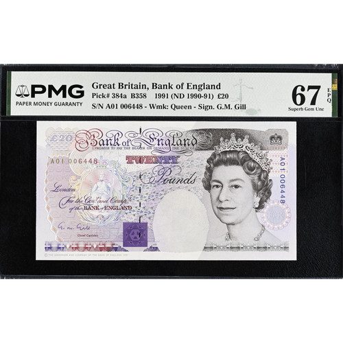England 384a b358 gill - gill, £20