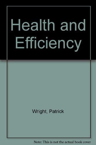 Health and efficiency - and,