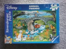 Ravensburger Disney ANIMAL FRIENDS 1000piece Jigsaw Puzzle complete. 