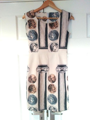 Vintage bodycon dress - vintage, with