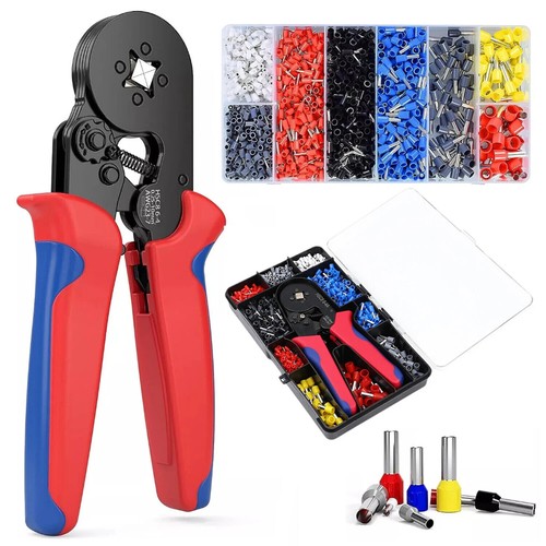 Ferrule crimper plier - tool, kit