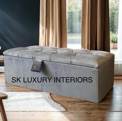 Ottoman storage box engineered - ottoman,