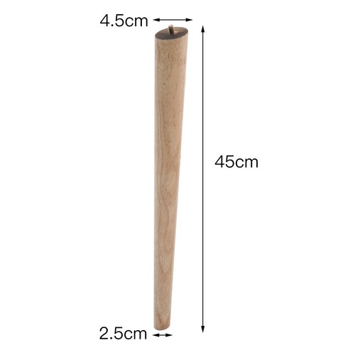 4pcs oak wood - 4pcs,