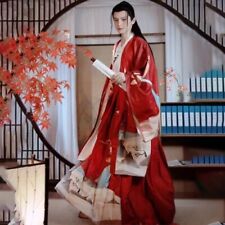 Hanfu Men Women Chinese Traditional Clothing  Printing Hanfu Dress Set Cosplay