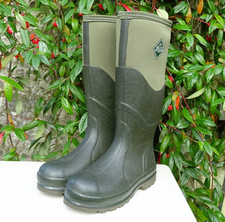 The Muck Boot Company Wellies Chore 2K Tall Moss Green UK Size 5 Wellington