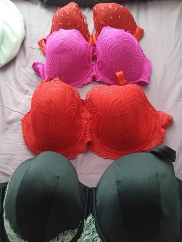 George used padded bra - padded,