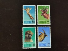 6603 - Kenya Kenya - 1981 - Mi 197 / 200 - Wildlife Animals - MNH