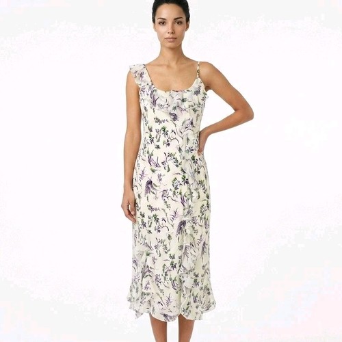 Topshop idol floral - midi, dress