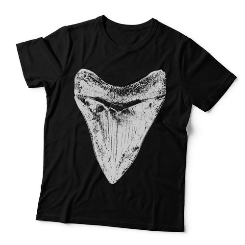 Megalodon shark tooth shirt - shark, t-shirt